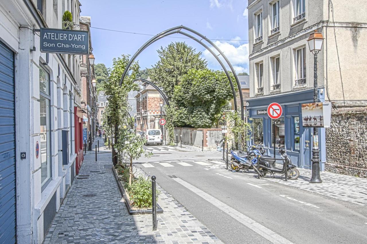 Résidence Quélin Honfleur Exterior foto